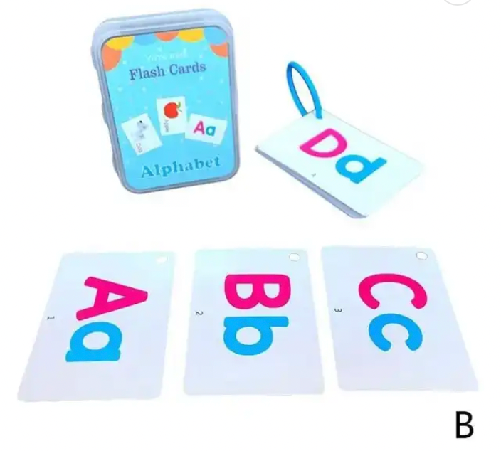 YoYo Kids Flash Cards Handwritten Montessori Early Development Learning