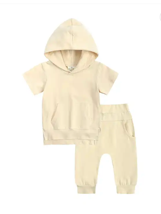 Toddler hoodie-shirt And pants Set Kids Clothing 9-12months