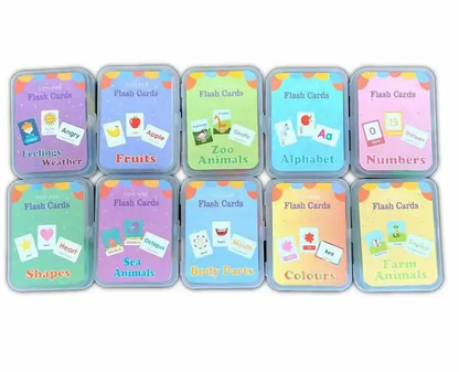 YoYo Kids Flash Cards Handwritten Montessori Early Development Learning