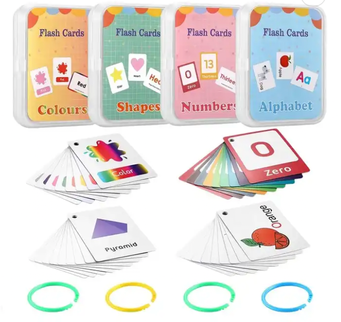 YoYo Kids Flash Cards Handwritten Montessori Early Development Learning