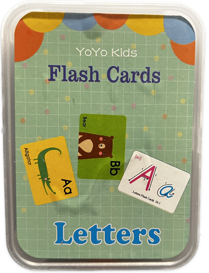 YoYo Kids Flash Cards Handwritten Montessori Early Development Learning