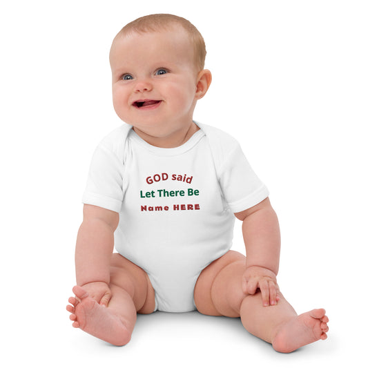 God said baby Onesie